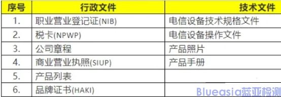 蓝牙耳机印尼POSTEL认证流程(图1)